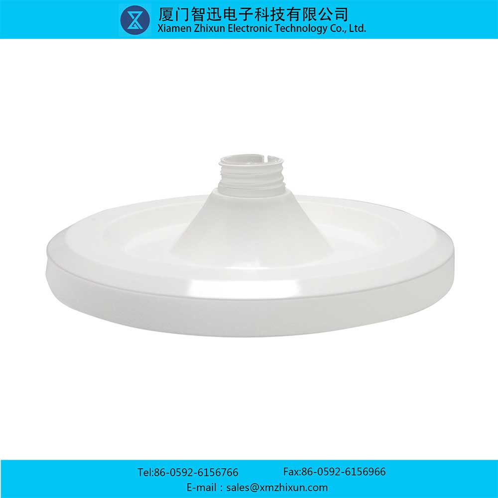 家庭辦公商業照明節能LED蘑菇燈d200下蓋純白光滑面燈殼套件燈座燈杯PBT