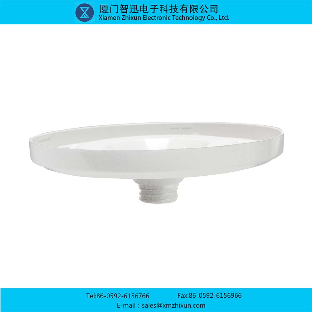家庭辦公商業照明節能LED蘑菇燈d200下蓋純白光滑面燈殼套件燈座燈杯PBT