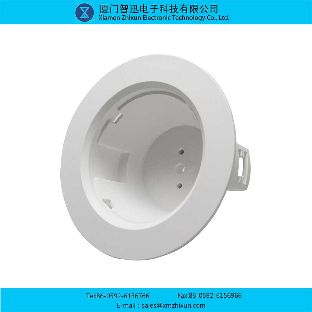 室內照明節能LED2.5寸天花板筒燈殼體PBT純白磨砂燈殼組件燈座燈杯
