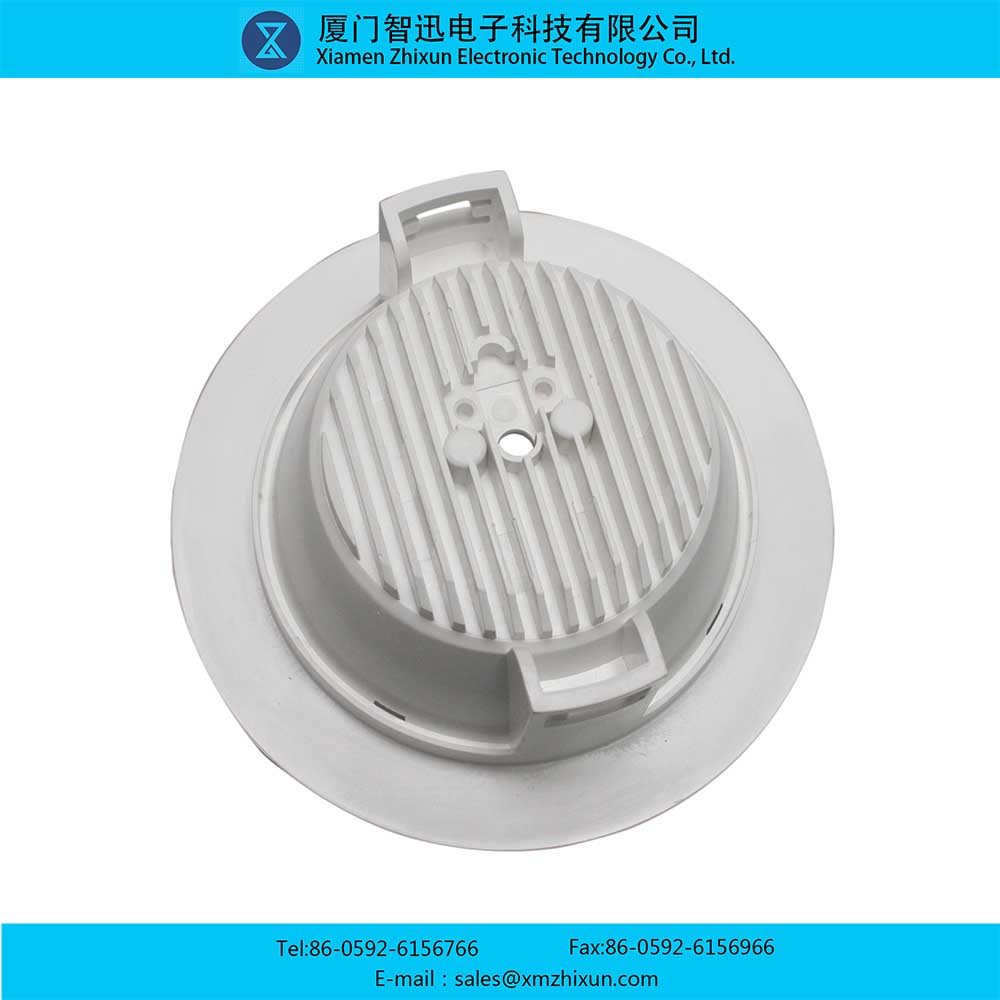PBT純白耐用家用室內辦公室天花板筒燈LED節能燈杯燈座燈殼組件3寸殼體