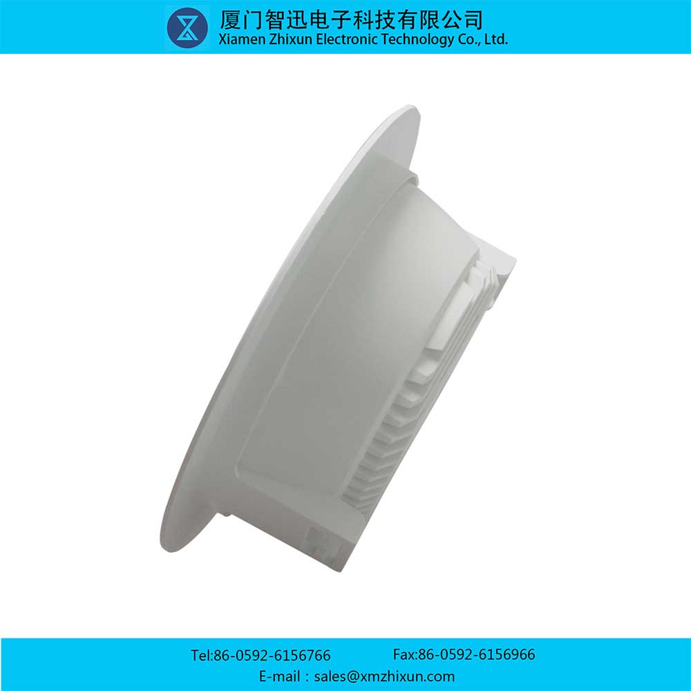 LED家用節能天花板筒燈超亮型燈殼組件燈座燈杯5寸殼體PBT純白堅實