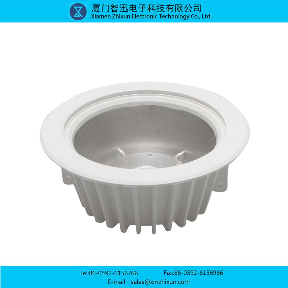 LED17001環保節能室內照明天花板筒燈加厚燈殼組件燈杯燈座殼體